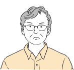 遠方の不動産管理でお悩みの方のイラスト